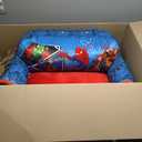Marvel Avengers Cozy Double Bean Bag Sofa Chair with Sherpa Trim Blue Large