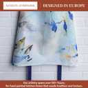 Maison d' Hermine Aprons for women with Pocket 100% Cotton (27.50"x31.50") | Adjustable Neck Strap & long ties Apron Men Chef Wedding Cooking Gardening Server Maid