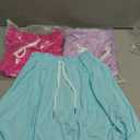 Girls 3Pack Athletic Skirts Set Tennis Golf Skirts with Shorts Running Flowy Skorts 5-6Y