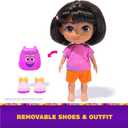 Dora, Best Friends Dora & Boots Set, 6-inch Doll with Clothes, Backpack & Boots Toy Figure, Kids Toys for Girls & Boys Ages 3 and Up