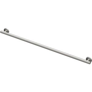 Gatco 897 Latitude II 48-Inch Grab Bar - ADA Compliant Wall Mount Stainless Steel Safety Bar for Bathroom, Satin Nickel Finish