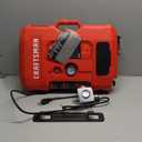 CRAFTSMAN Tire Inflator, All in One Wall Mount Air Compressor Oil-Free with Retractable 30ft Air Hose and Pressure Regulator, Great for Tire Inflation, Brad/Stapler, Finishing Jobs,1.5HP 125PSI