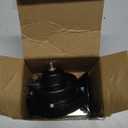 Super Loud Car Snail Horns, 12V 300DB Durable Car Horn Kit, High Low Tone Universal Waterproof Car Air Electric Snail Horn, Vehicle Air Horn Replacement for Motorcycle Truck (Black, 1 PCS)