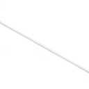 Fantasia 48-86 Inch Adjustable Width Single Curtain Rod for Windows with Brackets & Hardware - Easy to Install