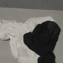 CHICGAL 2 Pieces Women Beach Sarong Bathing Suit Wrap Skirt Sheer Bikini Swimsuit Cover Ups for Swimwear (Black and White)