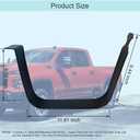 578-183 Fuel Gas Tank Straps Bracket for 99-08 for Chevy Silverado 1500 01-08 10 for Chevy Silverado 2500 HD 01-06 for Chevy Silverado 3500 10-18 for GMC Sierra 1500 01-08for GMC Sierra 2500 HD