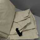 Porch Shield Patio Chair Covers - Waterproof Outdoor Lounge Deep Seat Adirondack Chair Cover 2 Pack - 34W x 37D x 36H inch, Beige