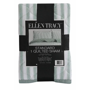 Ellen Tracy Standard 1 Quilted Sham 20x26 100%Polyester