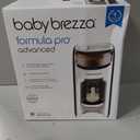 Baby Brezza New and Improved Formula Pro Advanced Formula Dispenser Machine - Automatically Mix a Warm Formula Bottle Instantly - Easily Make Bottle with Automatic Powder Blending, White