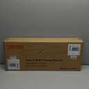 Fun Memories Deep Floating Shelves - 16" W x 9" D x 1.6" H Rustic Black Wall Shelf - Wall Mounted Shelves for Storage - Wooden Shelves with Invisible Brackets for Living Room, Farmhouse - Set of 2