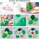Balloon Clips(120 pcs), Tinabless Balloon Connectors for Decor Balloons Arch, Balloons Column Stand and Flowers - Birthday, Wedding, Baby Shower Party Decorations