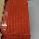 HOMBYS 450GSM Extra Thick Red Carpet Runner for Party & Events 2.6x30ft, Red Aisle Runner for Wedding Ceremony, Hollywood Oscars Runner Rug, Non-Slip 550 GSM Rubber Backing, No Tape Needed(2.6x30 ft)