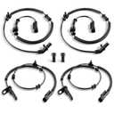 ABS Wheel Speed Sensor 4Pcs Compatible with 2013-2018 Ram 1500, 2019 Ram 1500 Classic Replace 68053861AB 68053861AC Front & Rear, Left & Right ABS Sensor 68053861AD, 68231044AB, 68053861AA, ALS2587