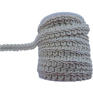 1/2 Inch Gimp Braid Trim 15 Yards for Upholstery Costume DIY Crafts (Camel 1005)