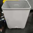 Touchless Vacuum Automatic Dustpan with 2 Operation Modes - Ultra Fast & Powerful Corded Canister Pet Vacuum Electric Dustpan for Sweeping Pet Hair, Salon, Food Crumbs & Dirt