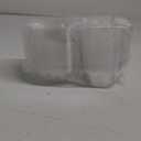 50 Pack Individual Cupcake Containers Plastic Cupcake Boxes Cupcake Holders Stackable Deep Dome Cupcake Carrier