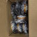 10Pcs 2 Inch Round LED Trailer Side Marker Clearance Lights Amber, Sealed 2" Round LED Trailer Marker Lights 4 LEDs w/Rubber Grommet Flush Mount 2 Prong Wire Pigtails Truck RV Markers Waterproof