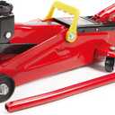 BIG RED T82002-BR Torin Hydraulic Trolley Service/Floor Jack, 2 Ton (4,000 lb) Capacity, Red