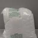 CozyLux White Queen Comforter Set, 3 Pieces Solid Breathable Quilted Boho Style Bedding Sets, Luxury Fluffy Soft Bed Set with Down Alternative Comforter for All Season (1 Comforter & 2 Pillowcases)