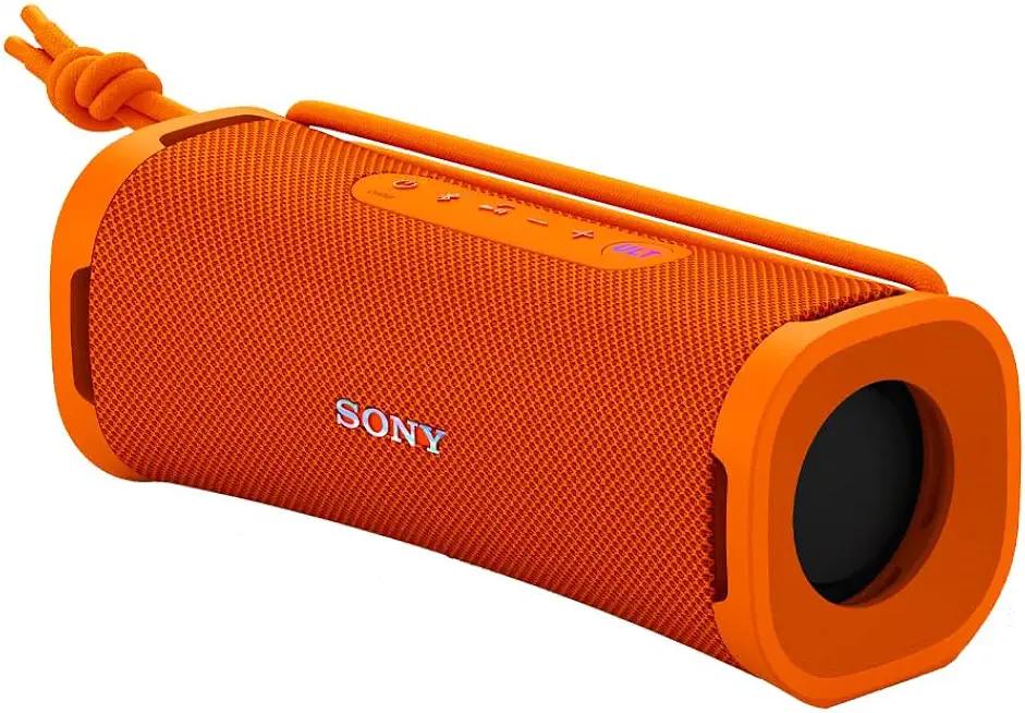 Sony ULT Field 1 Waterproof Portable Bluetooth Speaker, Enhanced Bass, 12h Battery, IP67 Rated Dustproof Shockproof Rustproof, Detachable Strap, SRSULT10D, Orange