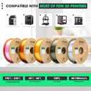 eSUN Silk PLA Filament Pink Silky Shiny 3D Printing PLA Filament 1.75mm Dimensional Accuracy +/- 0.03mm, 1kg Carboard Spool (2.2lbs) 3D Printer Filament