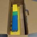 Melissa & Doug Wooden Building Blocks, 100-Piece Set of Sorting & Stacking Toys in 4 Colors and 9 Shapes, Classic Toddler Toys for Girls & Boys Ages 2+ - FSC Certified