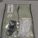 Green Linen Semi Sheer Curtains 90 Inches Long for Living Room Bedroom Light Filtering Sage Green Textured Burlap Pinch Pleated Curtains 90 Length Hooks Rings Back Tab for Sliding Door 2 Panels