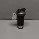 BlenderBottle Classic V2 Shaker Bottle Perfect for Protein Shakes and Pre Workout, 28-Ounce, Grey/Black, Black Shadow