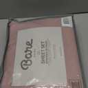 Bare Home Full Sheet Set - 1800 Ultra-Soft Microfiber Full Bed Sheets - Double Brushed - Deep Pockets - Easy Fit - 4 Piece Set - Bedding Sheets & Pillowcases (Full, Mauve)