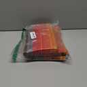 Urban Villa Kitchen Towels 100% Cotton Dish Towels for Kitchen (Set of 6) 20"x30" Highly Absorbent Kitchen Linen Set with Hanging Loop Dish Cloths Perfect for Drying Dishes Cleaning Towels - Red Multi