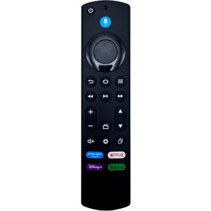 Voice Remote Control Compatible with Hisense Fire-TV Smart TVs, 50U6HF, 58U6HF, 65U6HF, 75U6HF, 43QD65NF, 50QD65NF, 55QD65NF