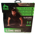 RBX LIVE LIFE ACTIVE DUAL SIDED GLIDING DISCS strength and conditioning (Pack of 1)