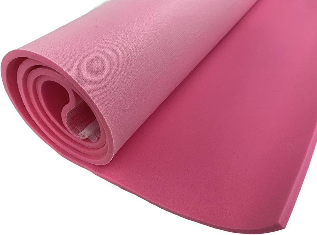 AK TRADING CO. 1/4" Thick - 58" Wide Scrim Fabric"TS" Backed Sew Foam - Perfect for Upholstery, Car Seat Replacement, Boat Seats, Office Furniture, and Much More! - 2 Yards