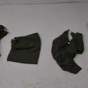 Bedsure Deep Pocket Queen Sheets - 3 Piece, Prewashed Ultra-Soft Queen Sheet Set, Thick, Breathable & Secure Fit, Hotel Luxury Bedding, Olive Green  90 x 90 In Green