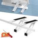 Cestluck No Drill Window AC Support Bracket: Adjustable Air Conditioner Support Bracket, Heavy Duty, Fits Single & Double-Hung Windows, Universal Units for 5000-24000 BTU, Up to 350 lbs
