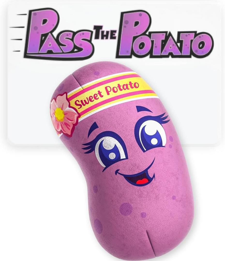 Move2Play, Pass The Potato | Hilariously Wild & Fun Kids Game | Easter Gift for Kids | Easter Basket Stuffer | Indoor/Outdoor Toy for Toddlers & Kids Ages 3-8+ | Summer & Camping Fun