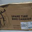 Allen Sports Deluxe 2-Bike Spare Tire Mounted Carrier, Model 322DN , Black