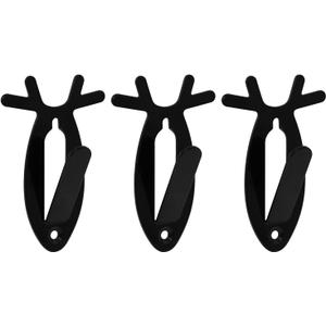 European Mount Skull Hanger with Antler Shape Deer Skull Mount for Deer Mule Antelope Coyote and Small Game Animals 3 Pack