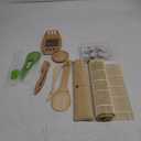 Alas Sushi Making Set - Kit for Beginners & Pros with Knife, 2 Mats,  Dipping Plate