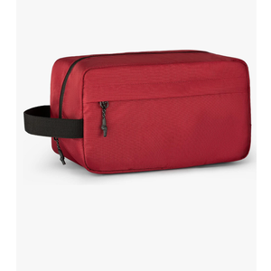 Vorspack Travel Toiletry Bag for Men - Hanging Toiletries Bag Water Resistant Travel Bag for Toiletries Accessories, Maroon