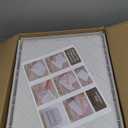 SNSLXH 5 Pack Stackable Closet Storage Basket, Multifunctional & Foldable Closet Organizer for Bathroom Kitchen Laundry Room Wardrobe Storage, Space-Saving Clothes Storage Drawer Organizer, White