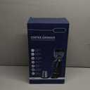 SHARDOR Professional 64mm Burr Coffee Grinder with 100 Grind Settings and All-Metal Chamber, Coffee Bean Grinder with Adjustable Electronic Timer and LED Display, Anti-Static,Black