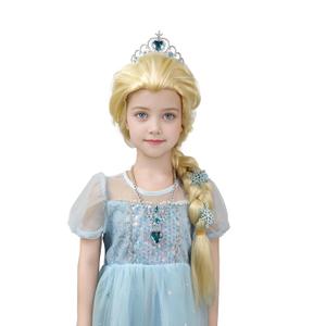 Long Braided Wigs For Kids Blonde Braided Wig For Girls Halloween Costume Wigs For Kids
