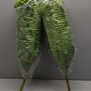 45" Fake Ferns, Realistic Large Artificial Bush Plants, 2 Artificial Boston Ferns with 59 Fronds for Outdoors Planter Indoor Home Garden Porch Decor (Green)