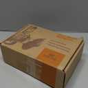 TESLYAR Gun Rack for Wall  Horizontal Gun Wall Mount with Metal Hooks  Rifle Rack Wall Mount  Shotgun Wall Mount  Wood Gun Holder for Wall Display  Stylish Indoor Gun Racks