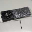 upHere 360mm All-in-One Computer Case Fan with PWM 4-Pin Interface High Performance Cooling Low Noise for Enhanced PC Cooling U3K3