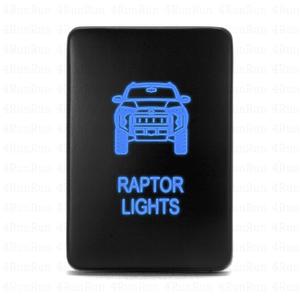 Raptor Light Switch Compatible with 5th Gen 4Runner Blue Push Button 32mm and Fuse Tap