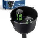 AF15CB Fuel Filter with Screen - Wide Mouth, High Rate Car Oil Filter Funnel for Kerosene and Fuel