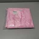 Newrara Adult Shiny Graduation Cap and Gown Tassel Set for High School & Bachelor (48, Pink)