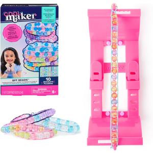 Cool Maker, BFF Beads Friendship Bracelet Making Kit, 230 Beads for Bracelets, Makes 10, Arts and Crafts Kit, Kids Toys for Girls Ages 6 and up